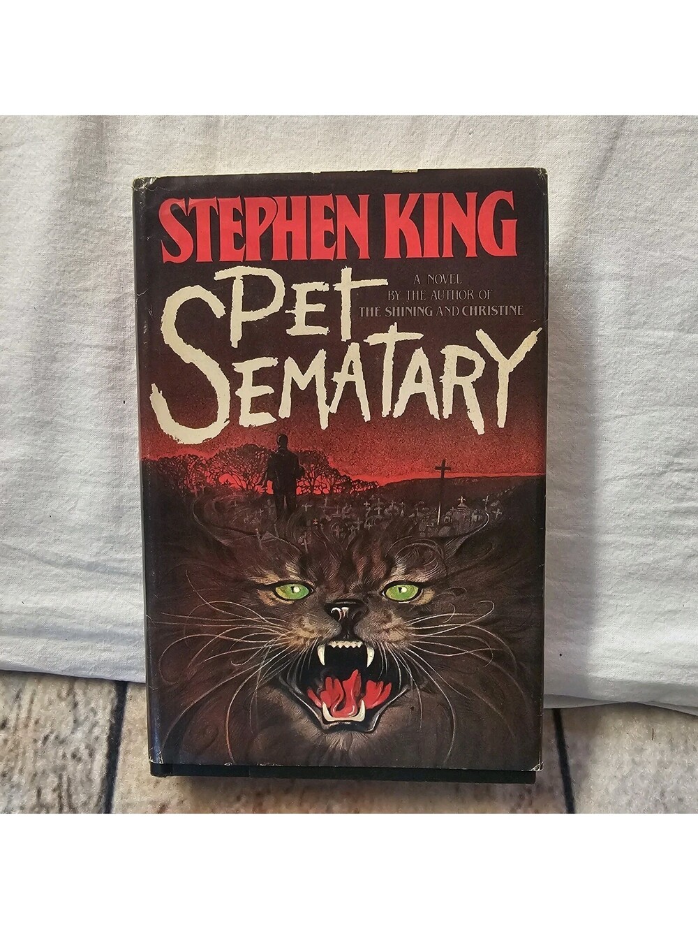 Pet Semetary First Edition by Stephen King- Signed